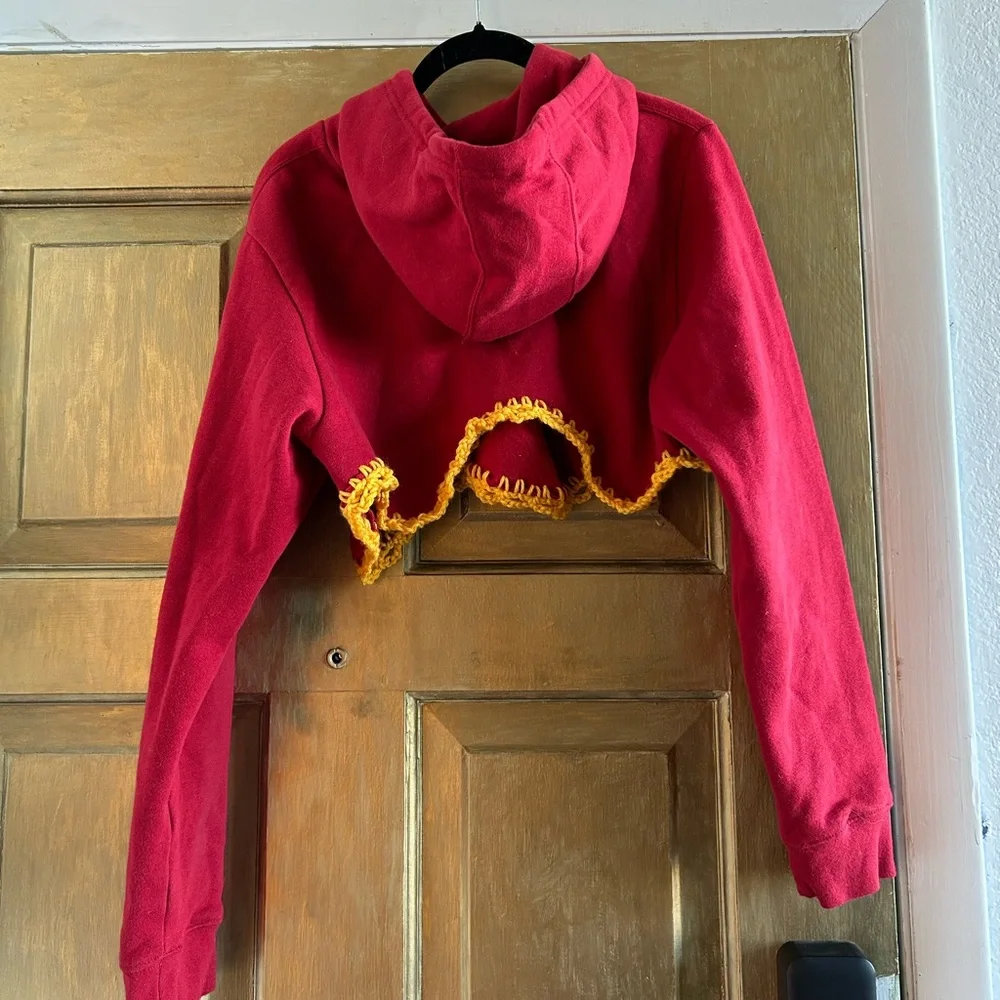 49ers‎ cropped hoodie